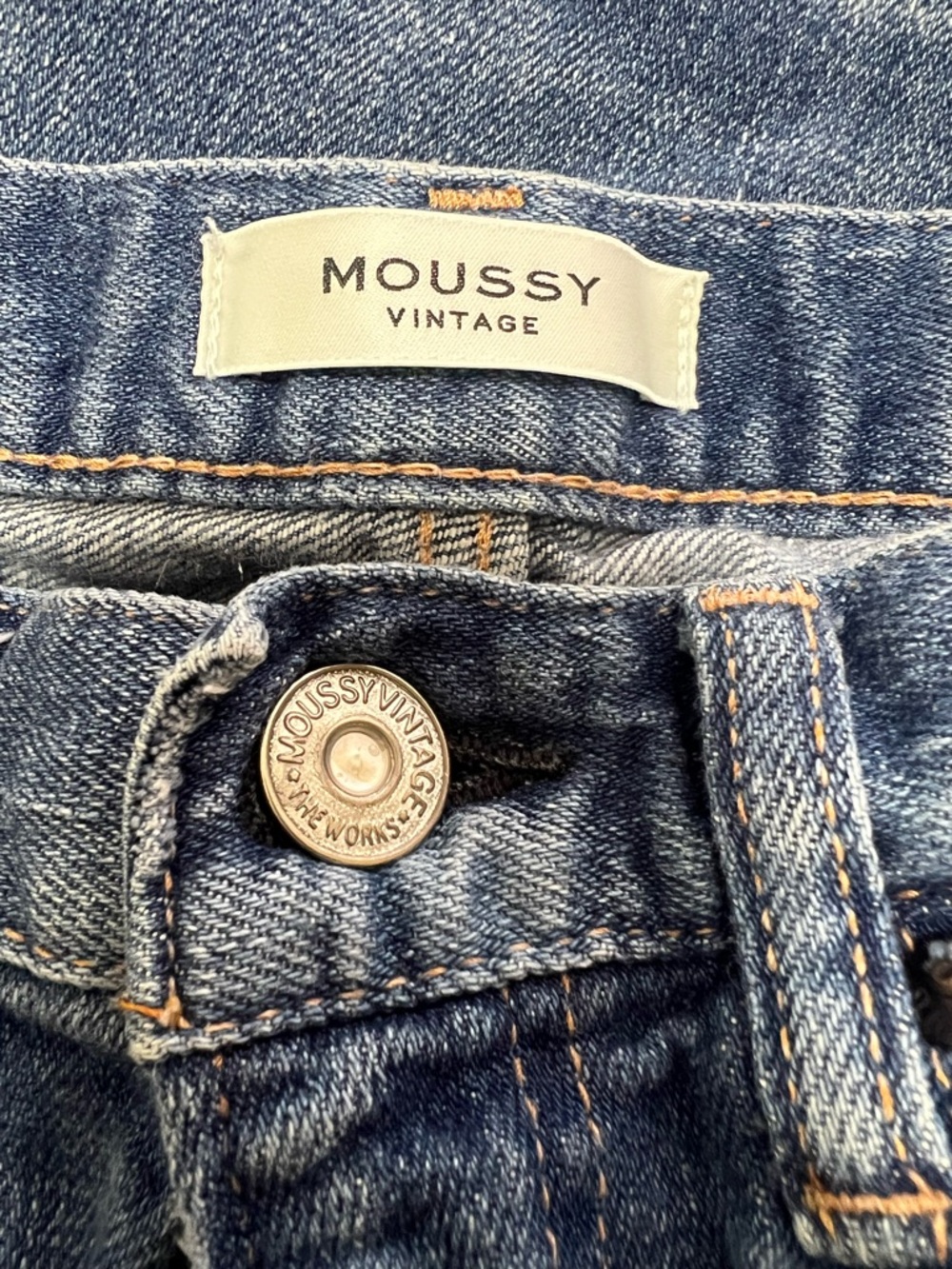 MOUSSY Vintage Jeans Size 26 Skinny Med Wash Stretch Denim Women’s - Picture 11 of 11